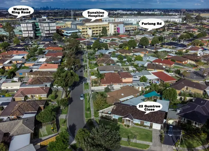 Main view of Homely house listing, 22 Gumtree Close, St Albans VIC 3021