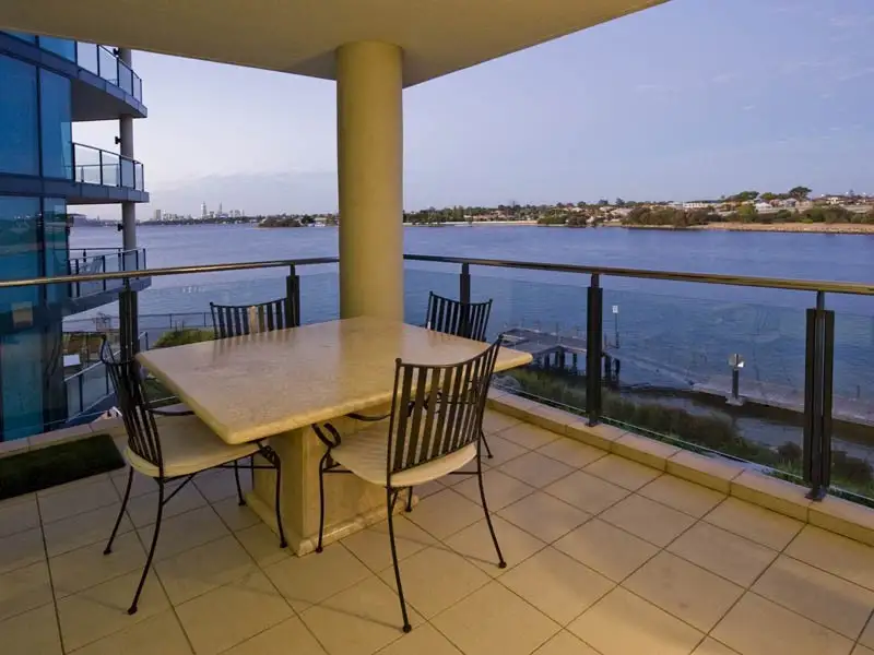 Main view of Homely apartment listing, E306/70 Raffles Waterfront, Canning Beach Road, Applecross WA 6153