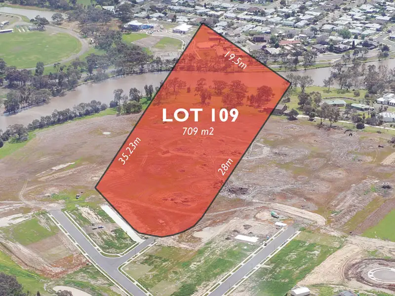 Main view of Homely land listing, LOT 109 Waterlink Esplanade, Horsham VIC 3400