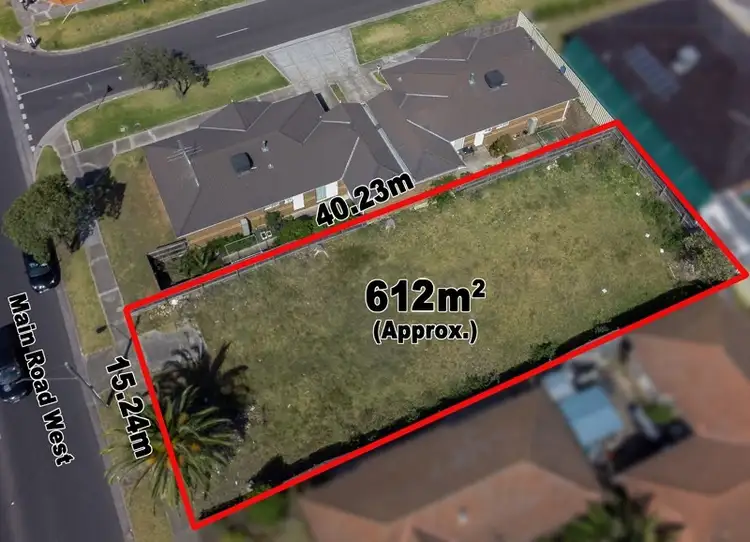 Second view of Homely land listing, 241 Main Road West, St Albans VIC 3021