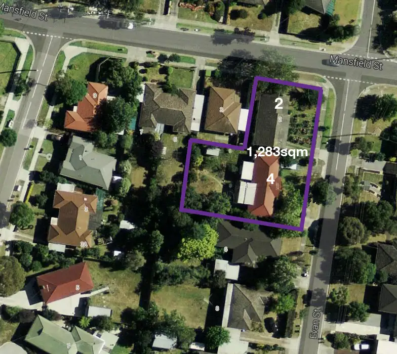 Main view of Homely house listing, 2 & 4 Evan Street, Berwick VIC 3806