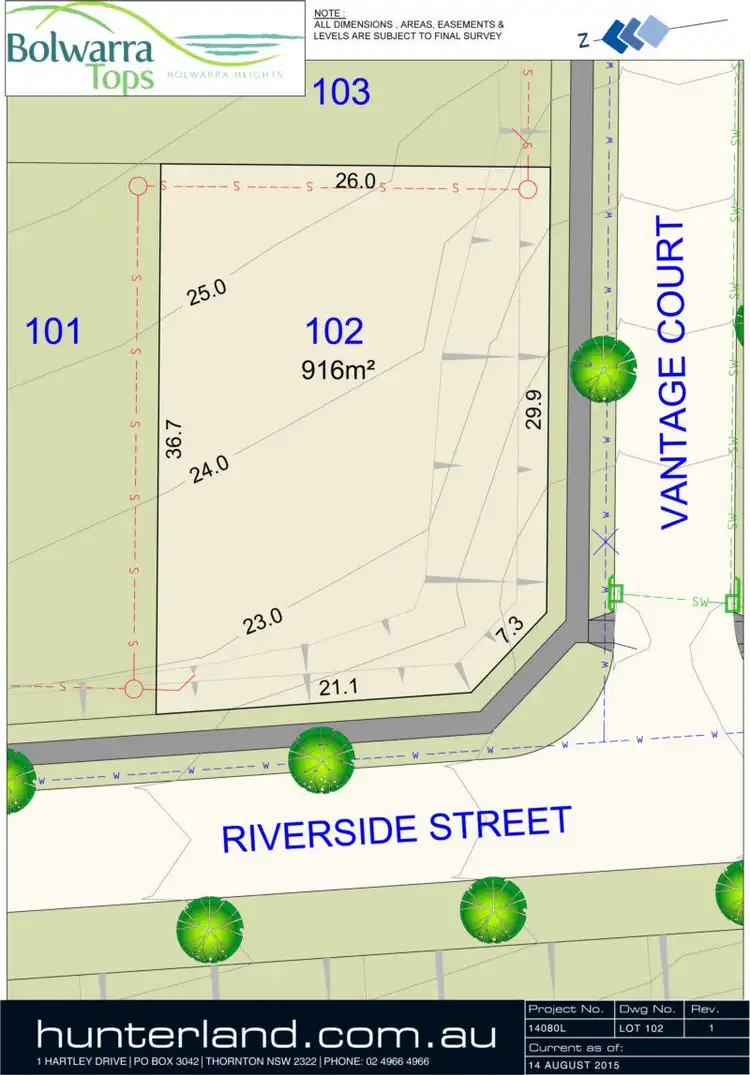 Lot 102 Riverside Street, Bolwarra Heights NSW 2320
