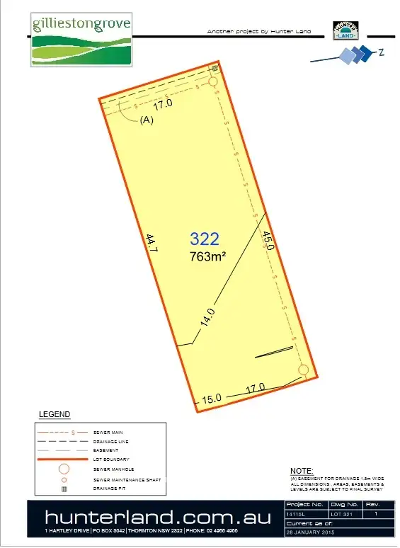 Second view of Homely land listing, LOT 322 Holland Avenue, Gillieston Heights NSW 2321