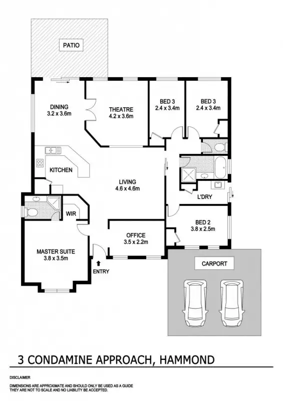 Third view of Homely house listing, 3 Condamine Approach, Hammond Park WA 6164