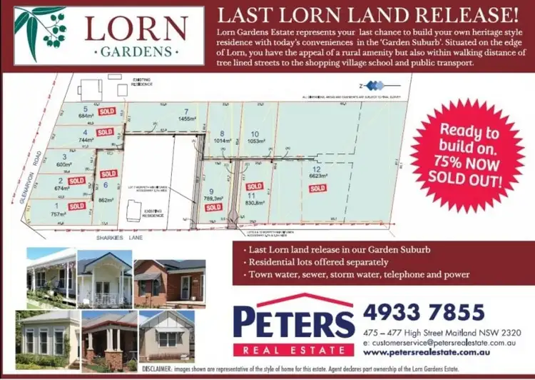 Main view of Homely land listing, Lot 8 Sharkies Lane, Lorn NSW 2320