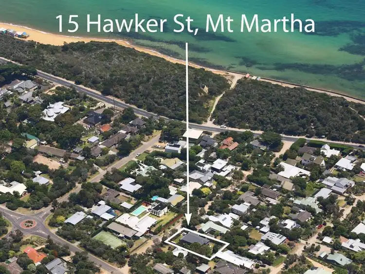 Main view of Homely house listing, 15 Hawker Street, Mount Martha VIC 3934
