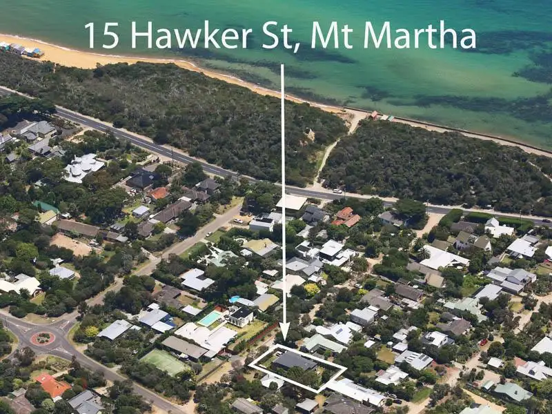 Main view of Homely house listing, 15 Hawker Street, Mount Martha VIC 3934