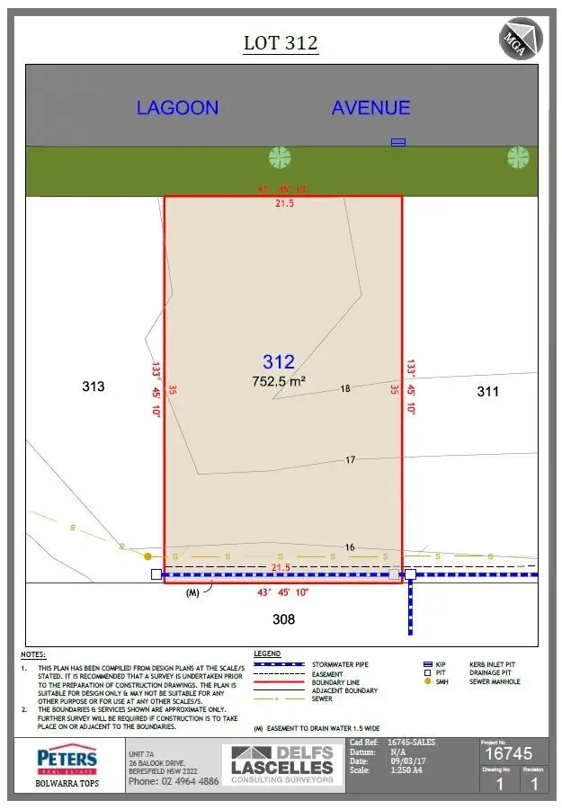 Lot 312 Lagoon Ave, Bolwarra Heights NSW 2320