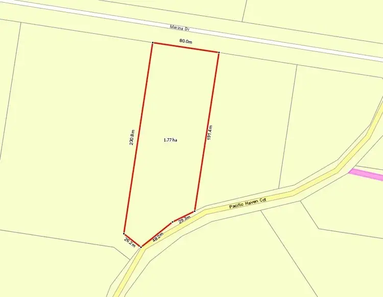 Second view of Homely land listing, 71 Marina Drive, Pacific Haven QLD 4659