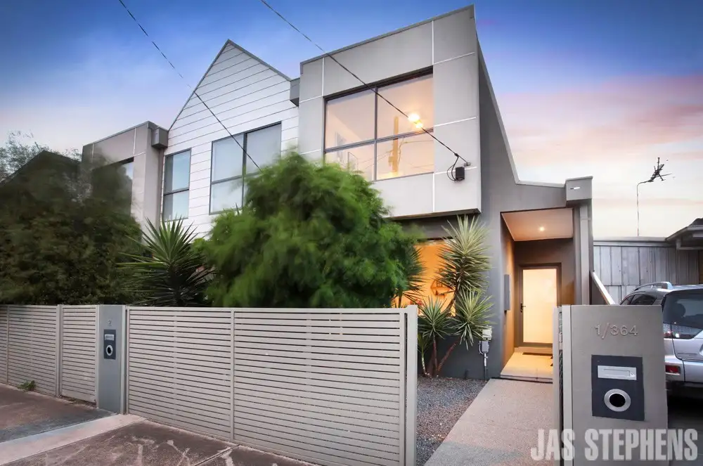 Main view of Homely townhouse listing, 1/364 Williamstown Road, Yarraville VIC 3013