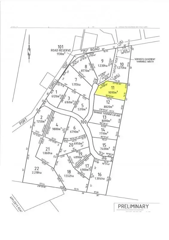 Second view of Homely land listing, Lot 11 Rubicon Rise Subdivision, Port Sorell Main Road, Port Sorell TAS 7307