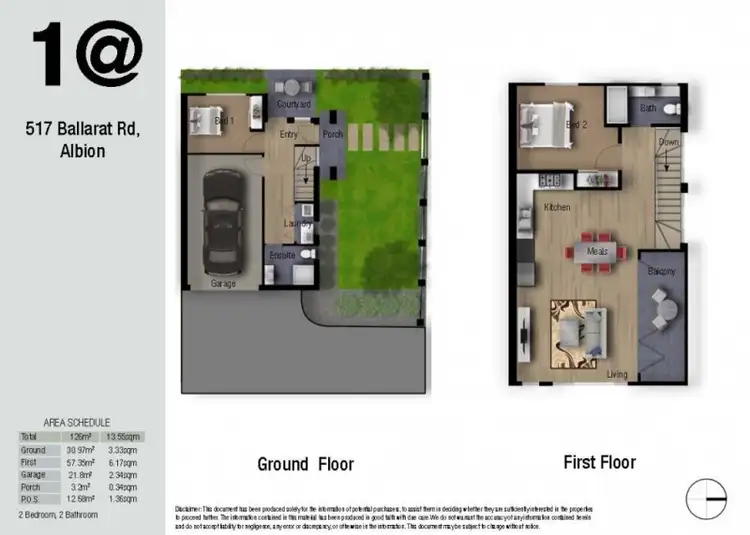 Sixth view of Homely townhouse listing, 3/517 Ballarat Road, Sunshine VIC 3020