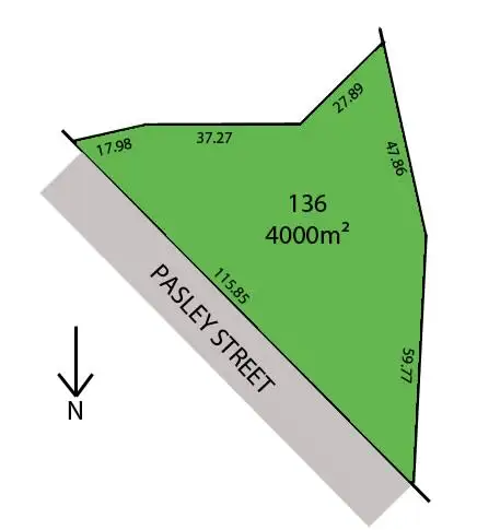 Main view of Homely land listing, 136 Pasley Street, Huntly VIC 3551