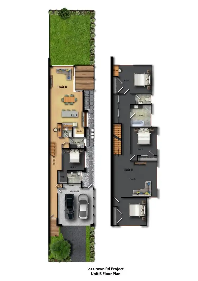 Third view of Homely townhouse listing, 23a Crown Road, Bonbeach VIC 3196
