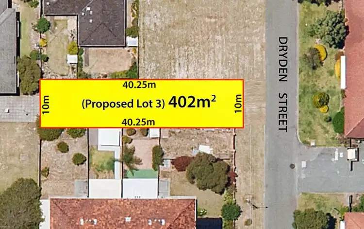 Second view of Homely land listing, LOT 3, 50 Spencer Ave, Yokine WA 6060