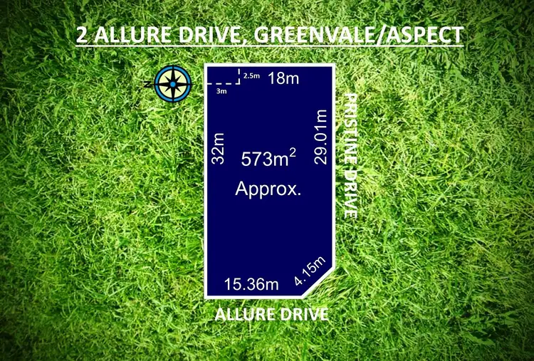 Second view of Homely land listing, 2 Allure Drive (Aspect), Greenvale VIC 3059