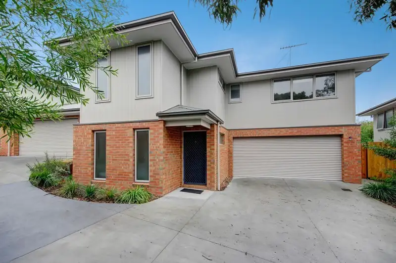 Main view of Homely townhouse listing, 2/16 Hutcheson Avenue, Highton VIC 3216