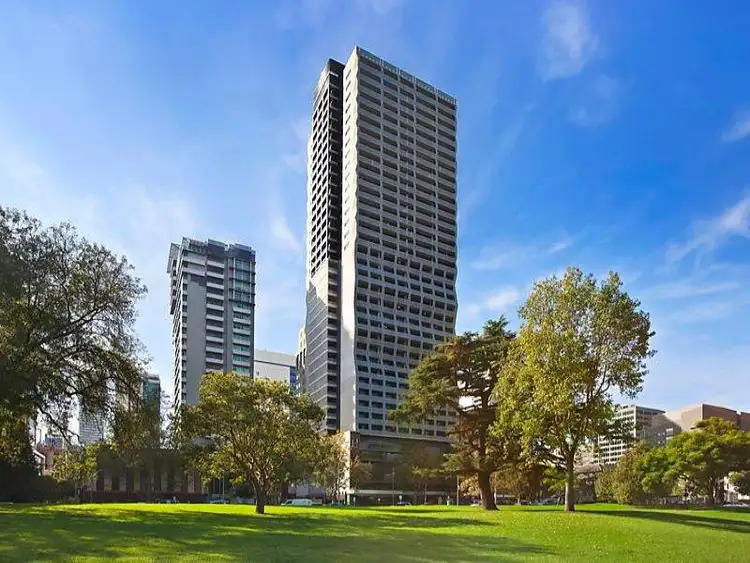 Second view of Homely apartment listing, 2302/350 William Street, Melbourne VIC 3000