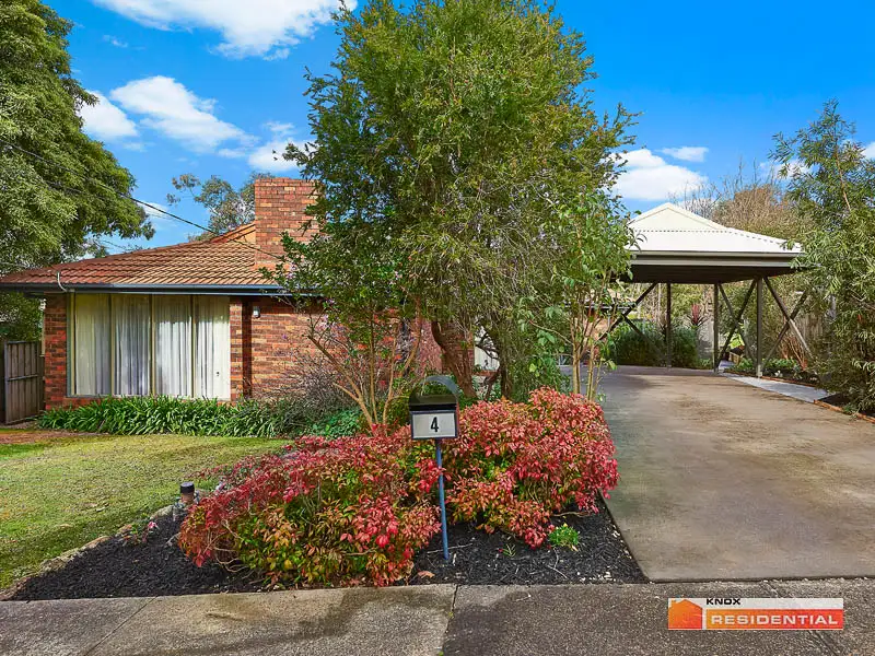 Main view of Homely house listing, 4 Dennis Court, Bayswater VIC 3153