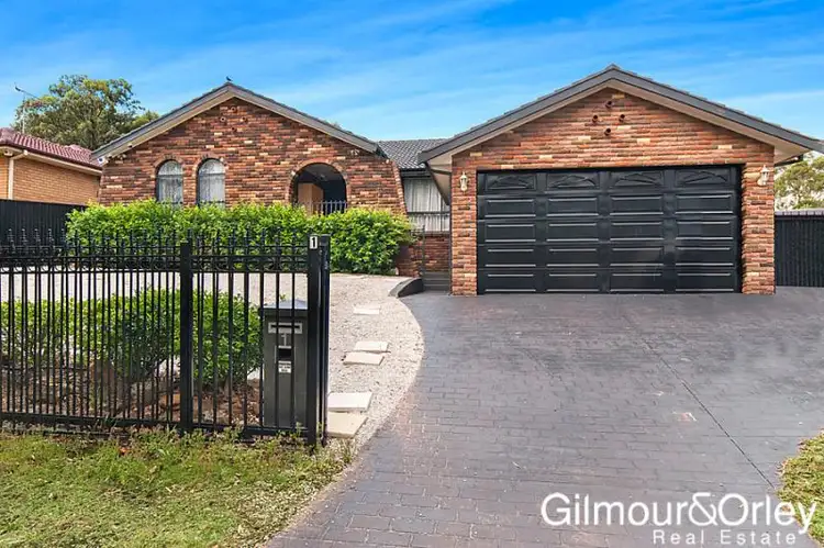 1 Womboyne Avenue, Kellyville NSW 2155