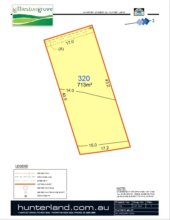 Second view of Homely land listing, LOT 320 Holland Avenue, Gillieston Heights NSW 2321