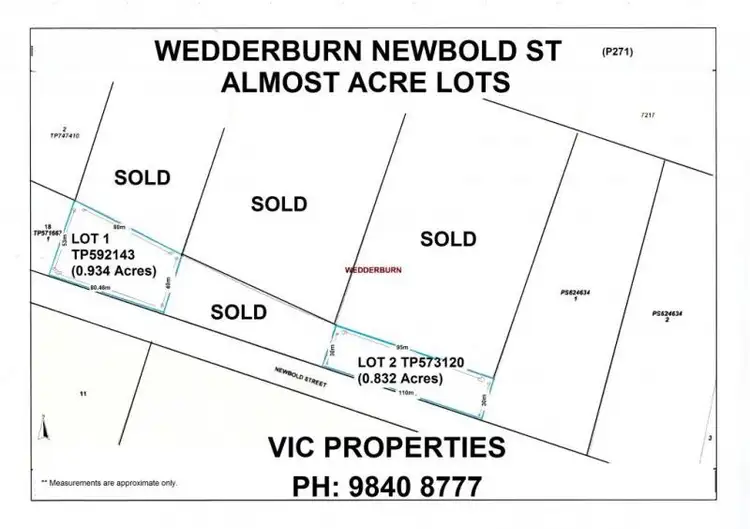 Second view of Homely land listing, LOT 2 Newbold Street, Wedderburn VIC 3518
