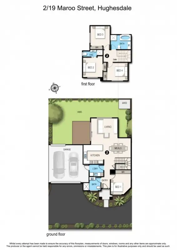 Sixth view of Homely townhouse listing, 1-3/19 Maroo Street, Hughesdale VIC 3166