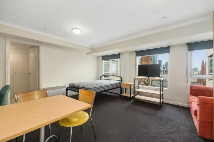 Main view of Homely studio listing, 1208/238 Flinders Street, Melbourne VIC 3000