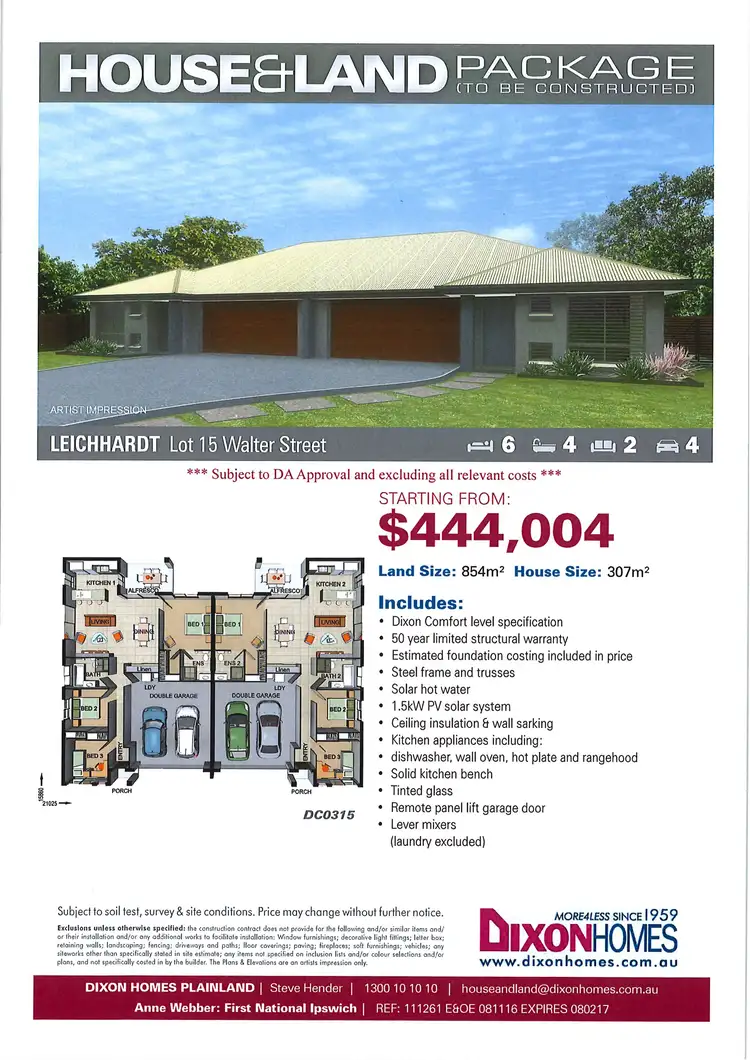 Third view of Homely land listing, 9 Walter Court, Leichhardt QLD 4305