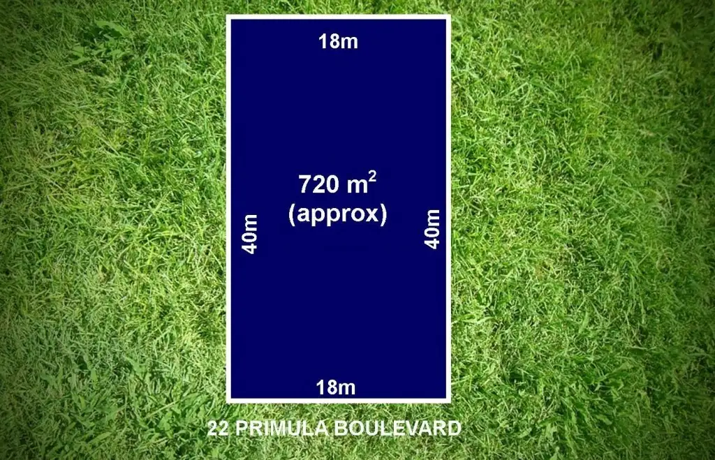 Main view of Homely land listing, 22 Primula Boulevard, Gowanbrae VIC 3043