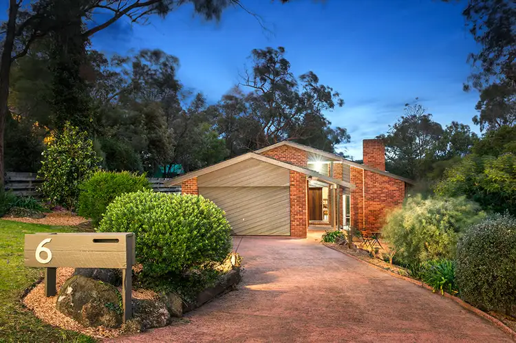 Main view of Homely house listing, 6 Eurah Place, Eltham VIC 3095