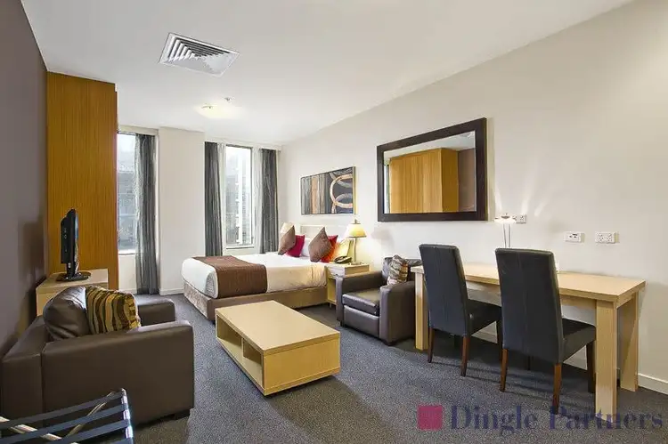 Main view of Homely studio listing, 1208/60 Market St, Melbourne VIC 3000