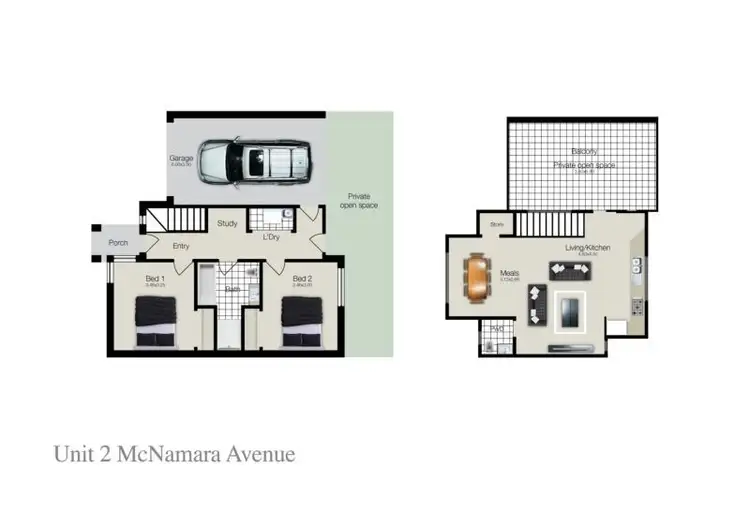 Second view of Homely townhouse listing, 2 & 3/22 McNamara Avenue, Airport West VIC 3042