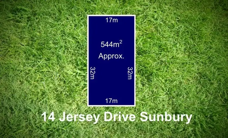 Main view of Homely land listing, 14 Jersey Drive, Sunbury VIC 3429