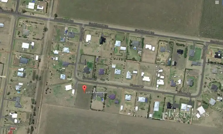Main view of Homely land listing, 14 Diamond Drive, Dalby QLD 4405