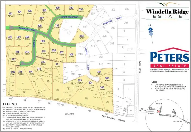 Second view of Homely land listing, LOT 327 SWIFT CRESCENT, Windella NSW 2320