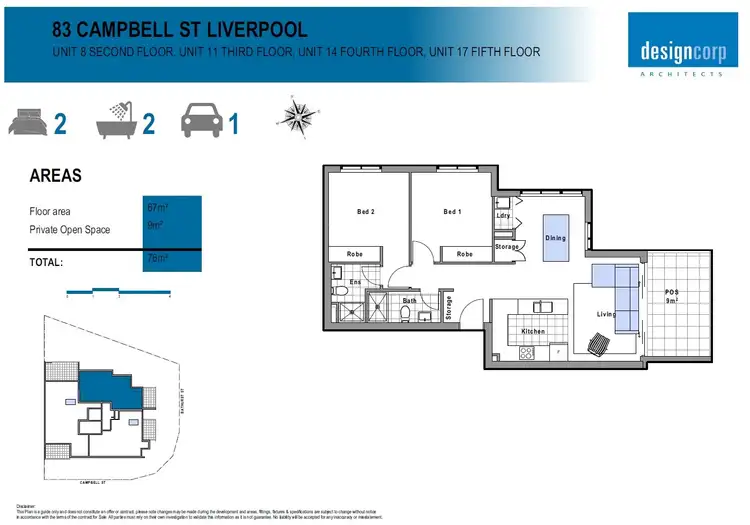 Second view of Homely unit listing, 8/83 Campbell street, Liverpool NSW 2170