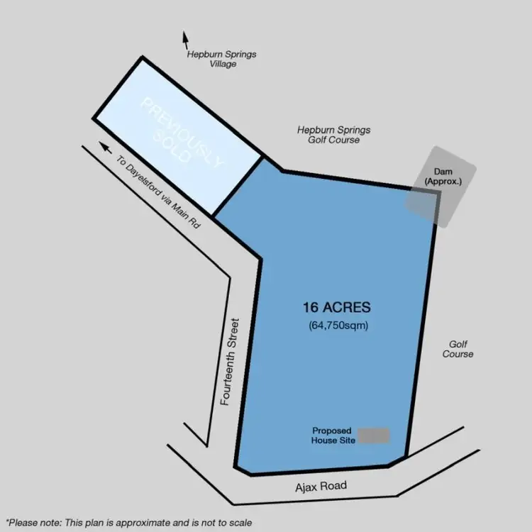 Third view of Homely land listing, 41 Fourteenth Street, Hepburn VIC 3461