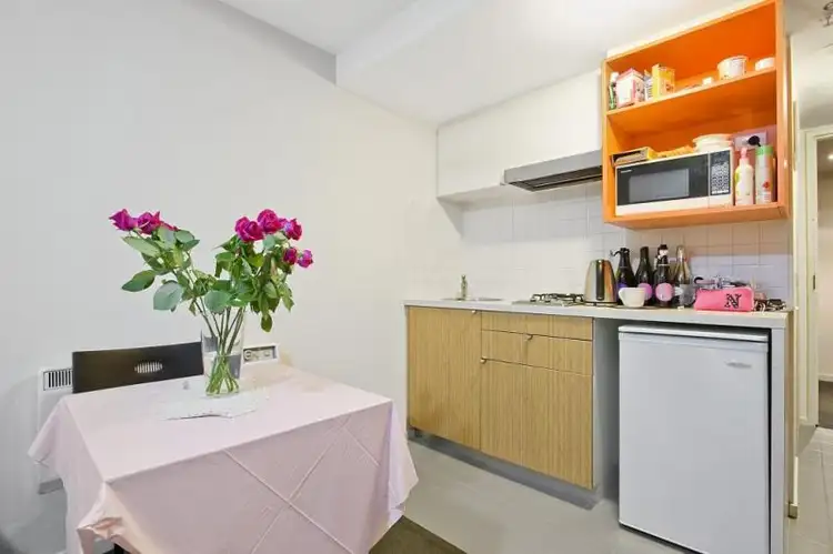 Main view of Homely studio listing, 204/268 Flinders Street, Melbourne VIC 3000