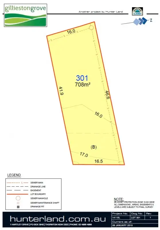 Second view of Homely land listing, LOT 301 Holland Avenue, Gillieston Heights NSW 2321