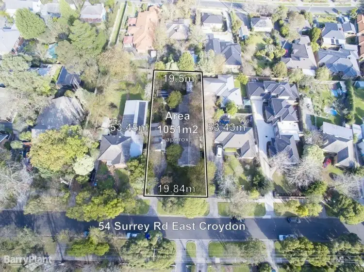 Main view of Homely house listing, 54 Surrey Road East, Croydon VIC 3136