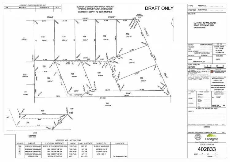 LOT 112/975 Lilydale Road, Chidlow WA 6556
