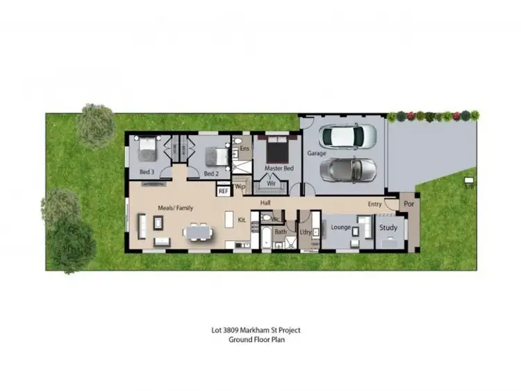 Second view of Homely house listing, LOT 3809, 5 Markham Street, Wollert VIC 3750