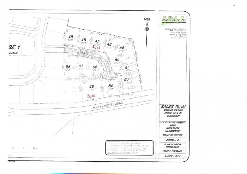 Main view of Homely land listing, Lot 45 Straker Road, Goulburn NSW 2580
