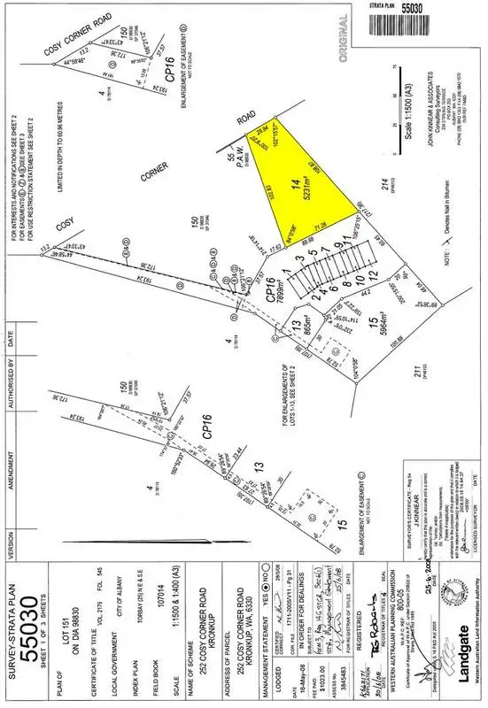 Sixth view of Homely land listing, LOT 14 & 15/252 Cosy Corner Road, Kronkup WA 6330