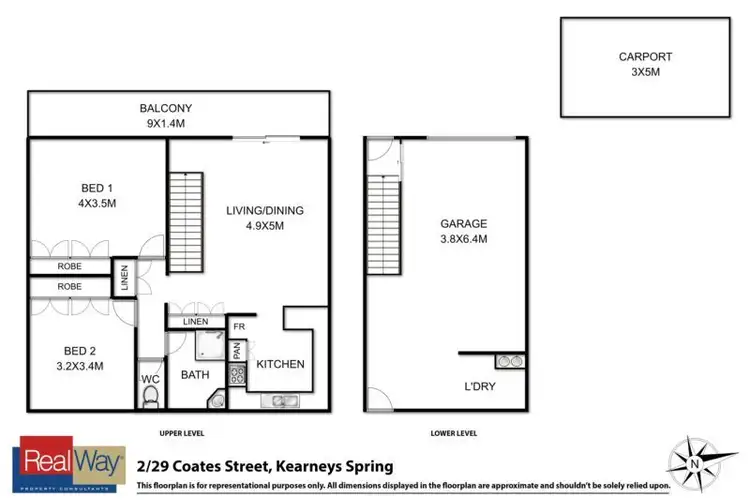 Third view of Homely house listing, 2/29 Coates Street, Kearneys Spring QLD 4350