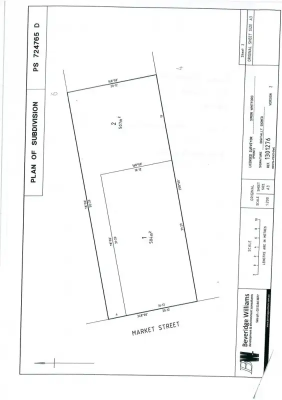 Main view of Homely land listing, LOT 2/66 Market Street, Sale VIC 3850