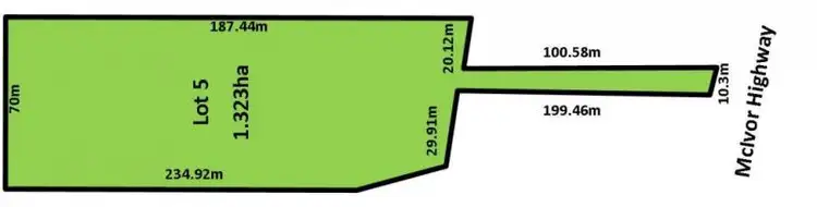 LOT 5 McIvor Highway, Junortoun VIC 3551