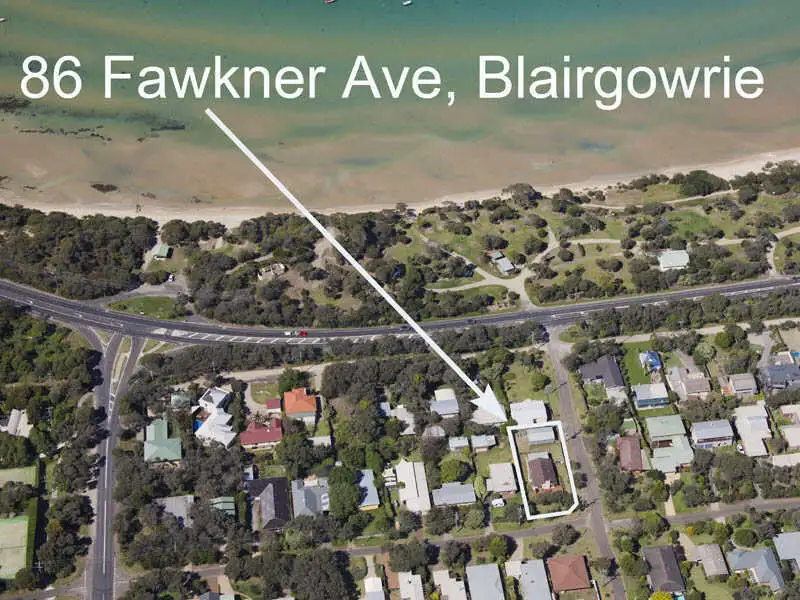 Main view of Homely house listing, 86 Fawkner Avenue, Blairgowrie VIC 3942