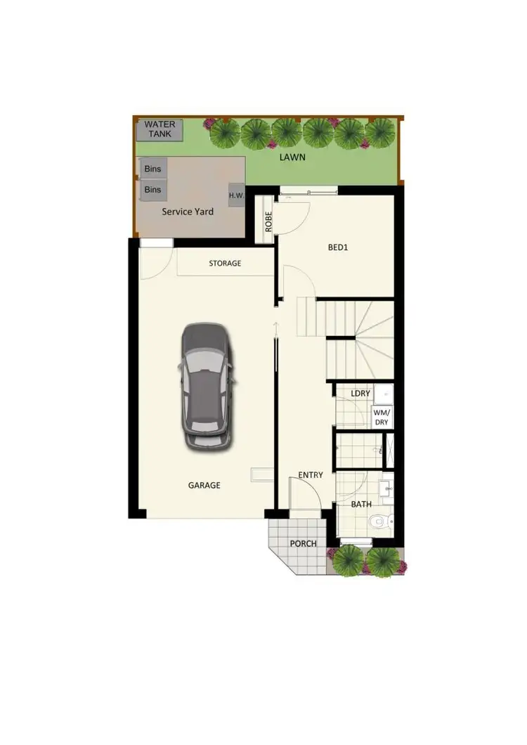 Sixth view of Homely townhouse listing, 1/6 Tabilk Street, Fawkner VIC 3060